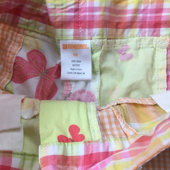 Like-new cotton patchwork shorts - Picture 2 of 4